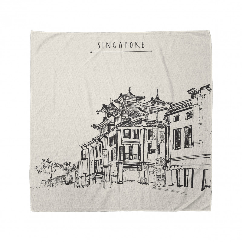 Singapore China Bandana