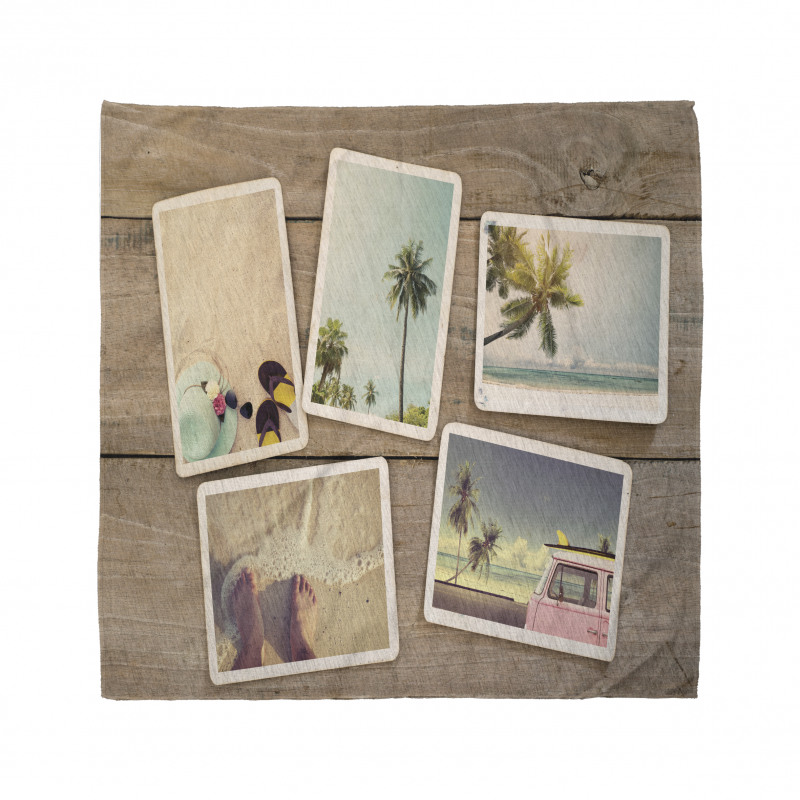 Nostalgic Beach Memories Bandana