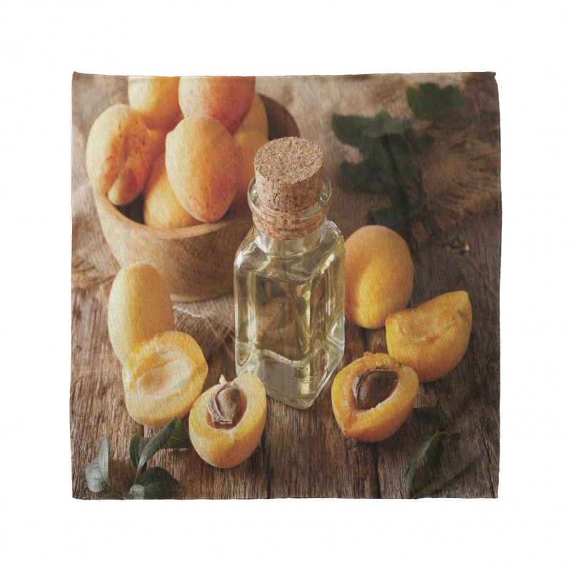 Fresh Apricots and Oil Jar Bandana