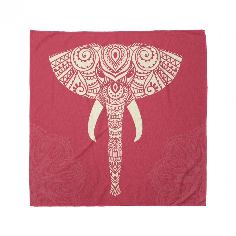 Romantic Wild Elephant Head Bandana