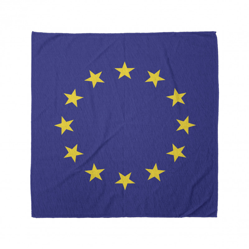 Simple European Union Flag Bandana