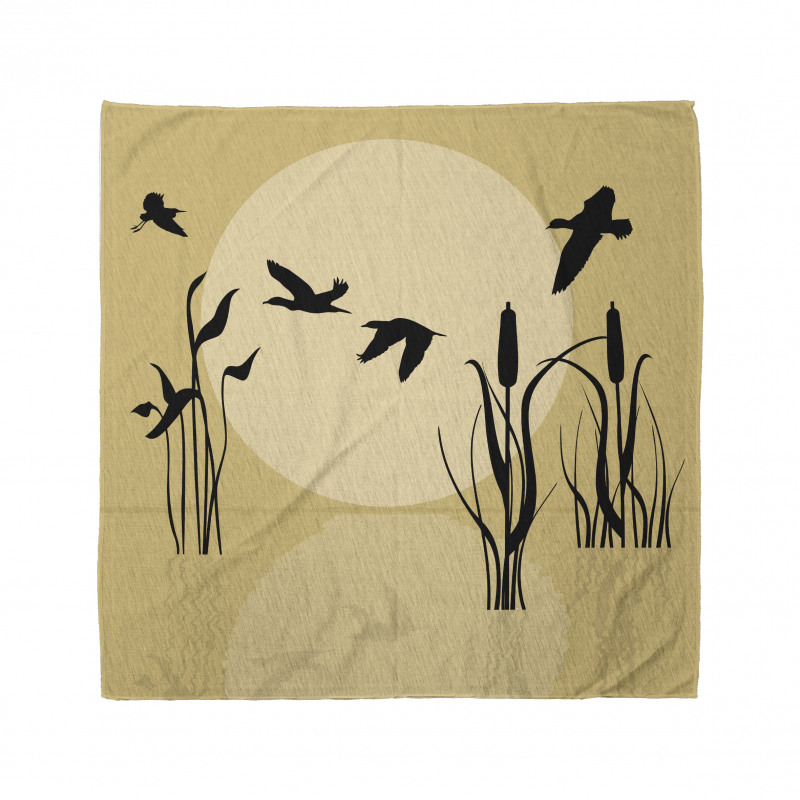 Flying Birds over Lake Sun Bandana