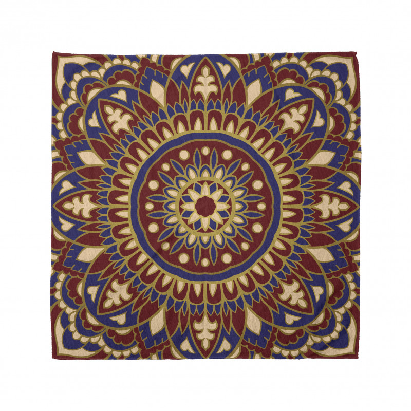 Oriental Tile Inspired Look Bandana