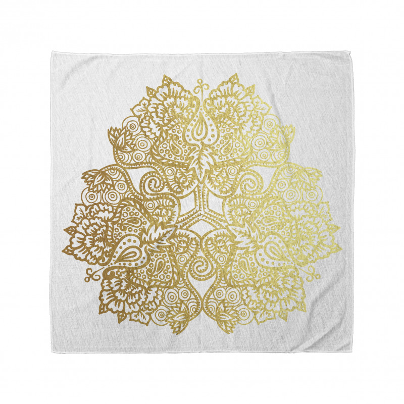 Ombre Effect Paisley Lotus Bandana