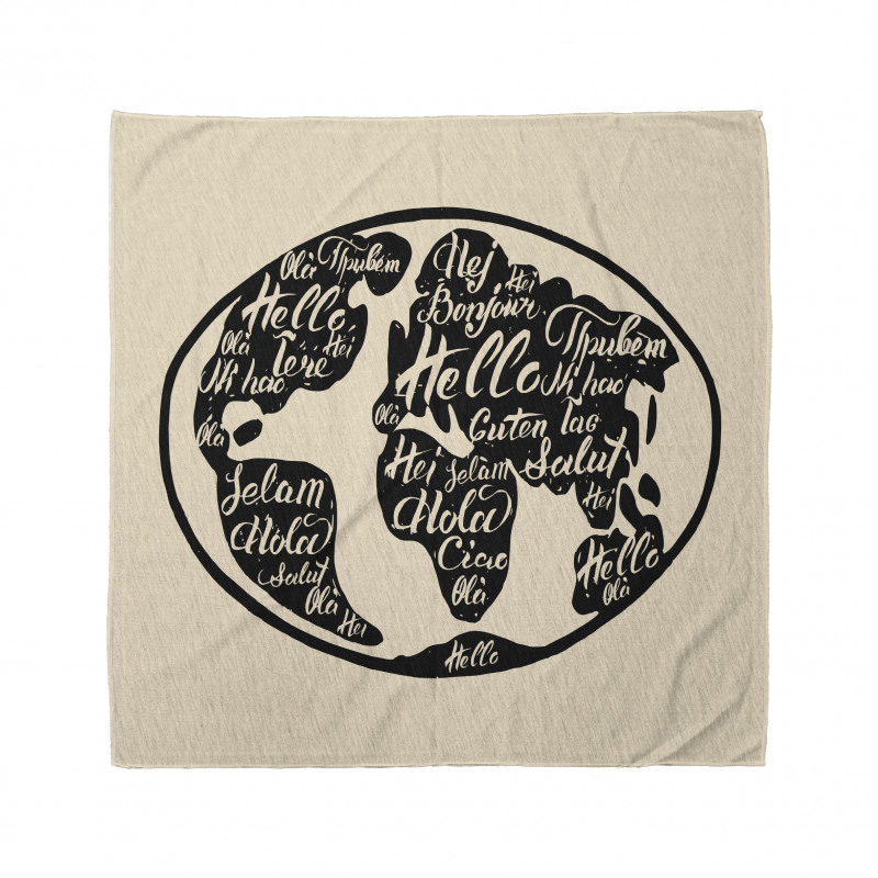 Hello in Various Languages Bandana