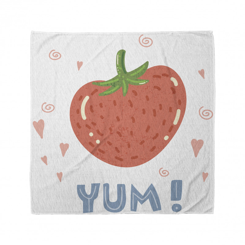 Lettering with a Strawberry Bandana