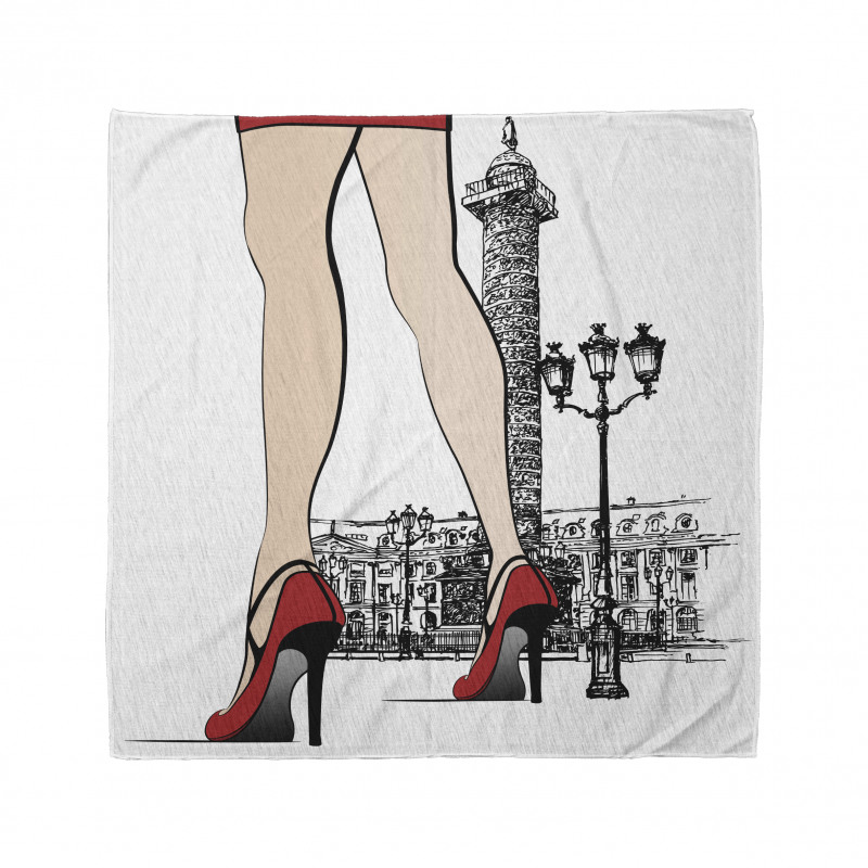 Woman Legs Paris Vendome Bandana