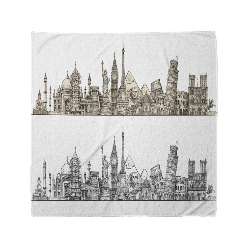 Historical Monument Lines Bandana