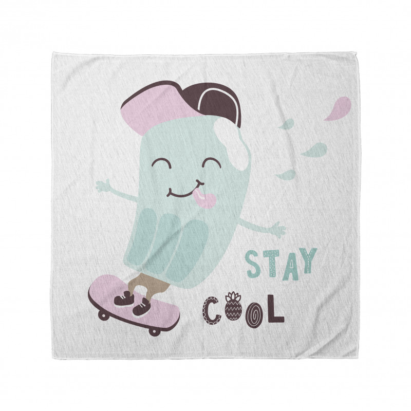 Funny Skateboard Popsicle Bandana