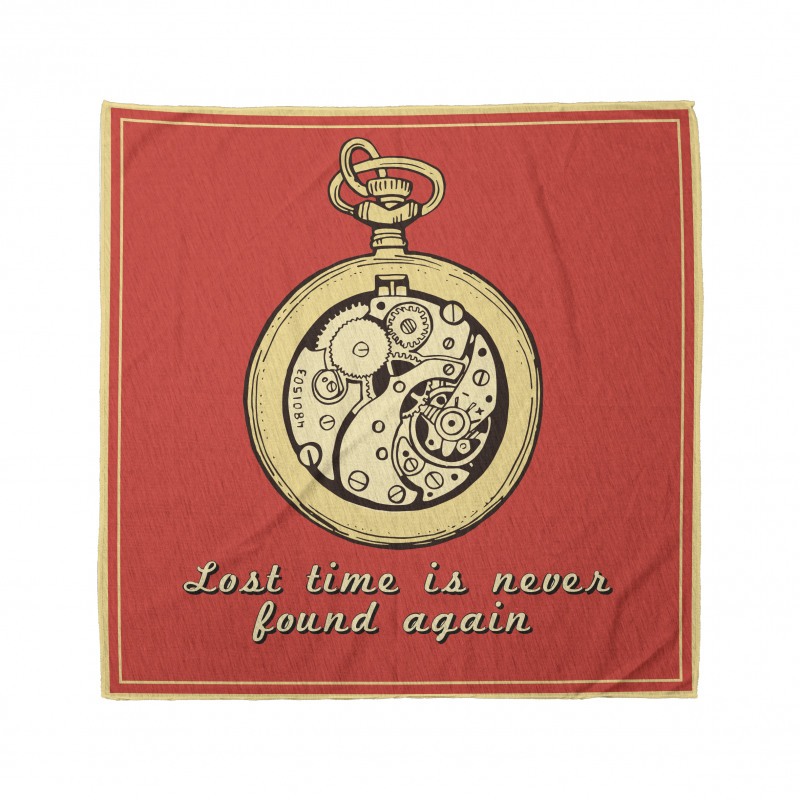 Saying About Time Vintage Bandana