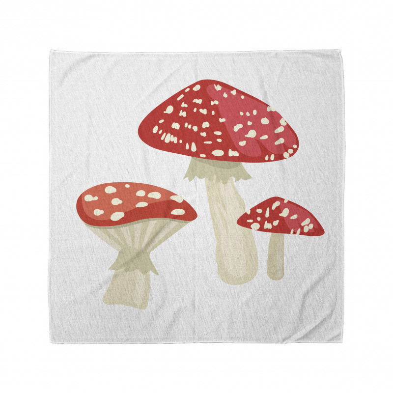 Simple Cartoon Toadstool Bandana