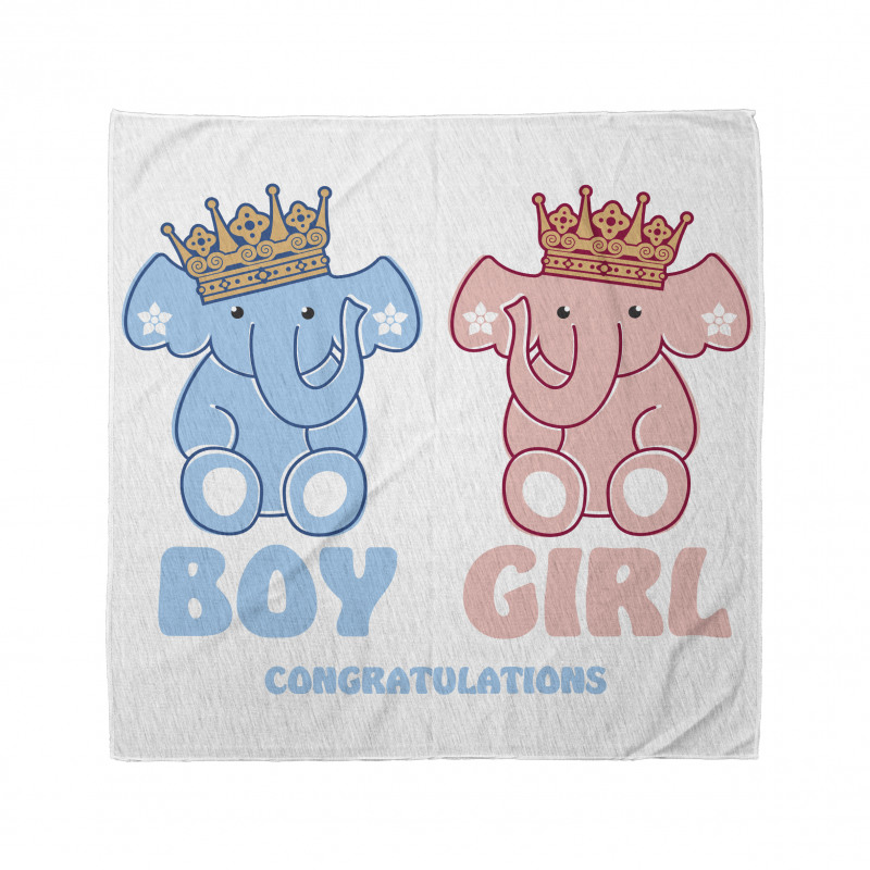 Boy and Girl Twins Bandana