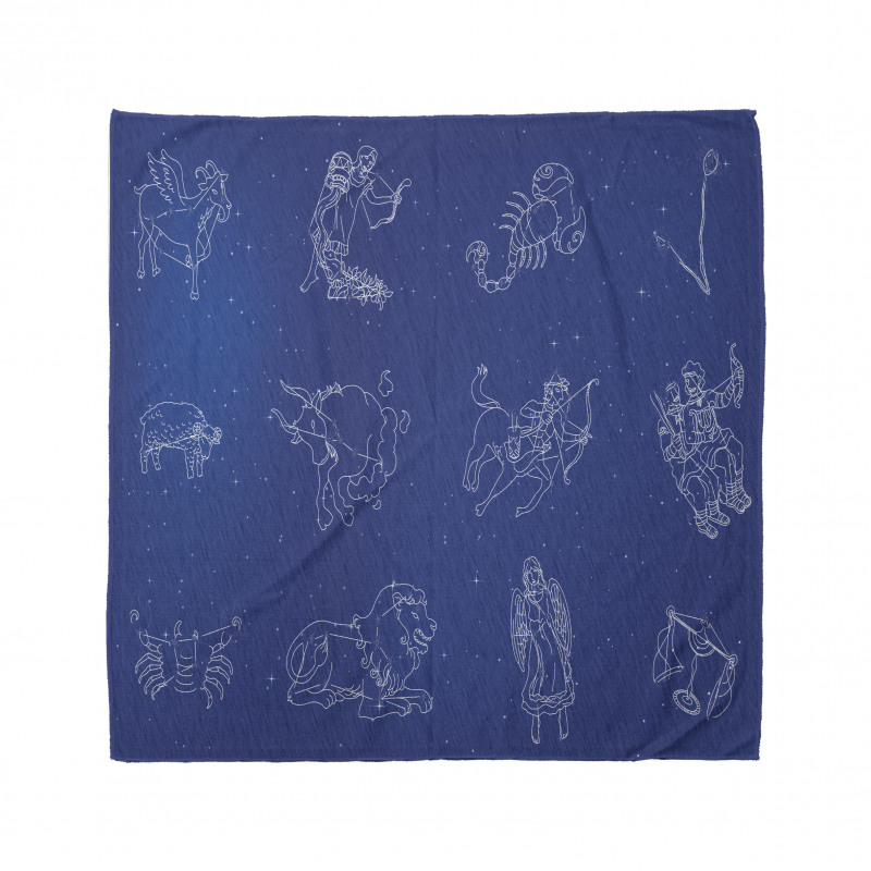 Horoscope Constellation Sky Bandana