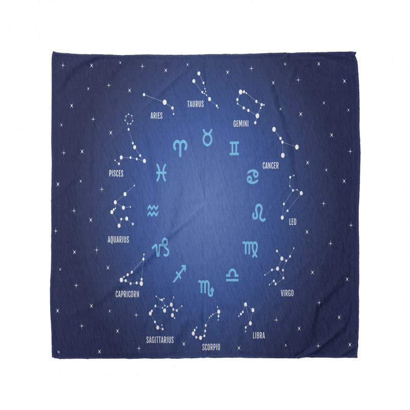 Horoscope Night Star Bandana