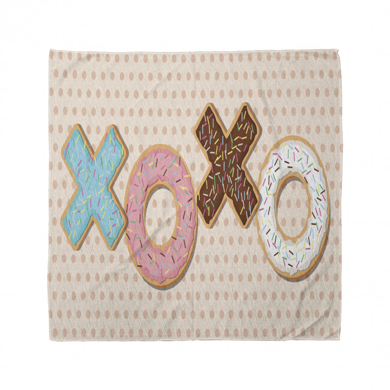 Delicious Donuts Polka Dots Bandana