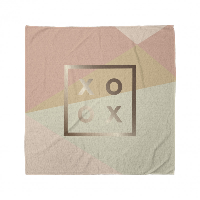 Minimalist Love Design Frame Bandana