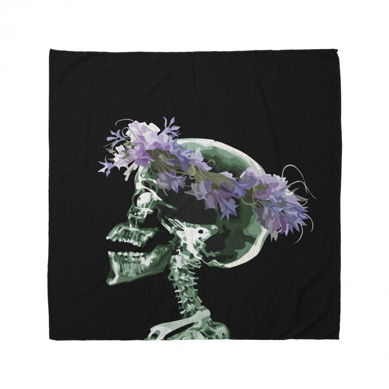 Xray Skeleton with Wreath Bandana