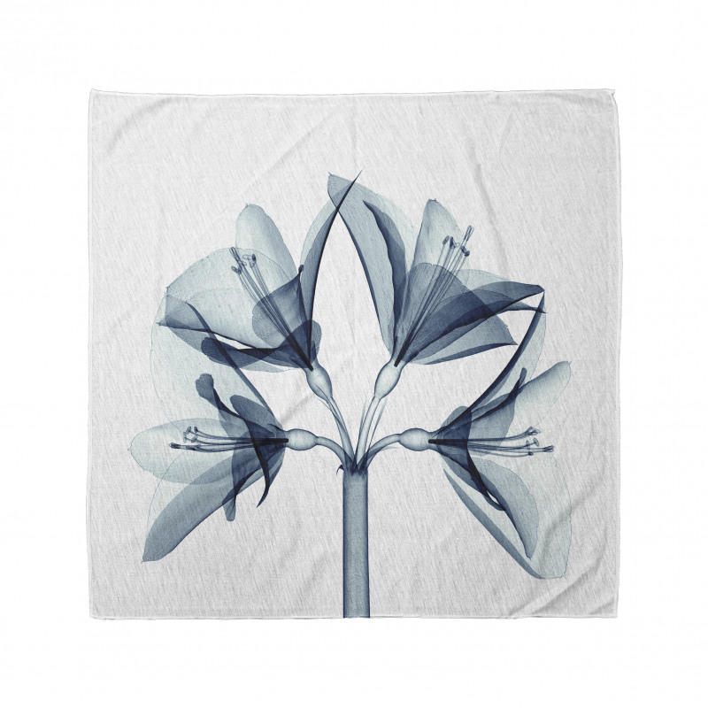 Xray Amaryllis Flowers Deco Bandana