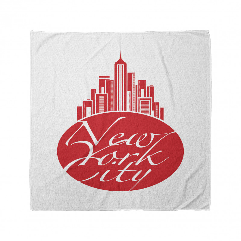 New York City Apple Emblem Look Bandana