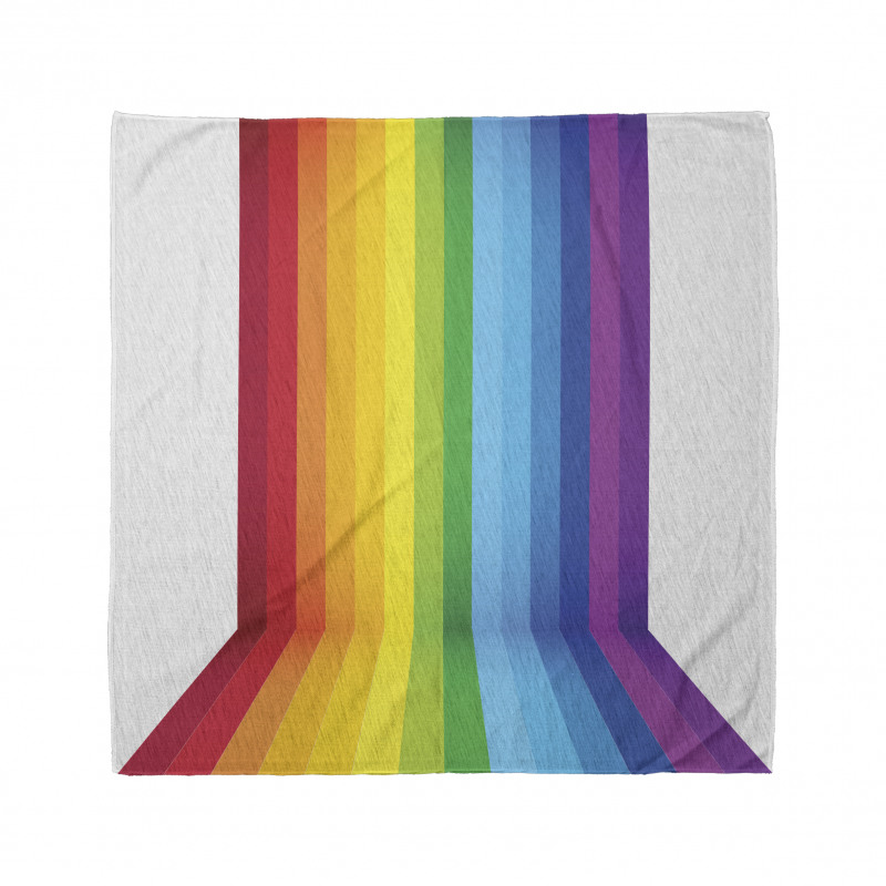 Shade of Rainbow Colors Line Bandana