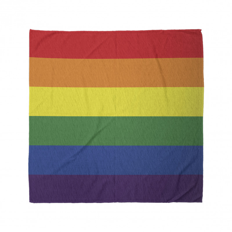 Simplistic Design LGBT Flag Bandana