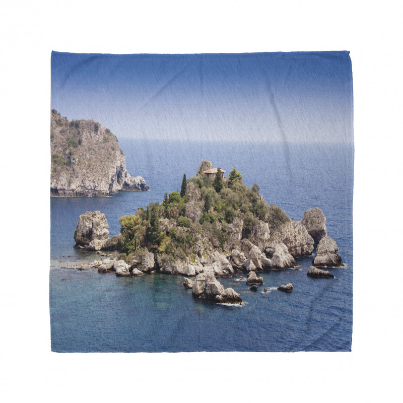 Taormina Beach Rocky Island Bandana