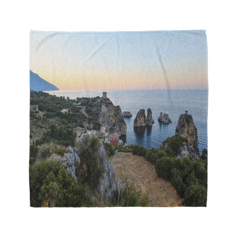 Tyrrhenian Sea Bay Sunset Bandana