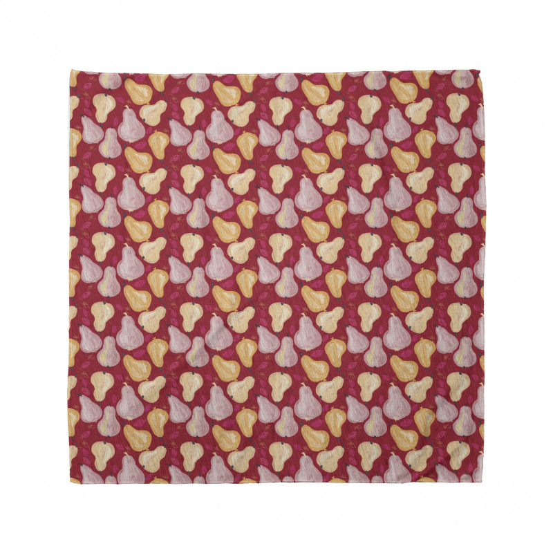 Abstract Watercolor Pears Bandana