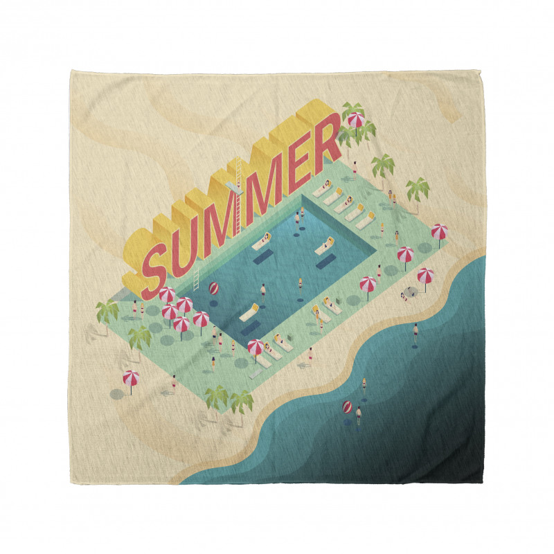 Summer Beach Ocean Fun Bandana