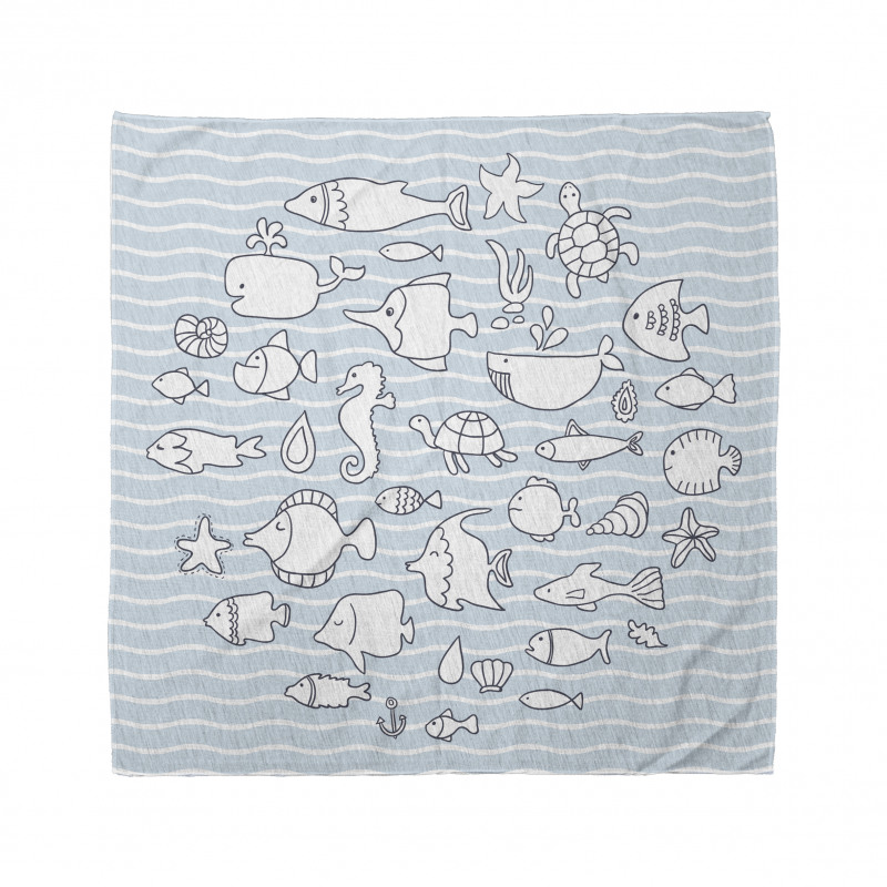 Nursery Underwater Life Bandana