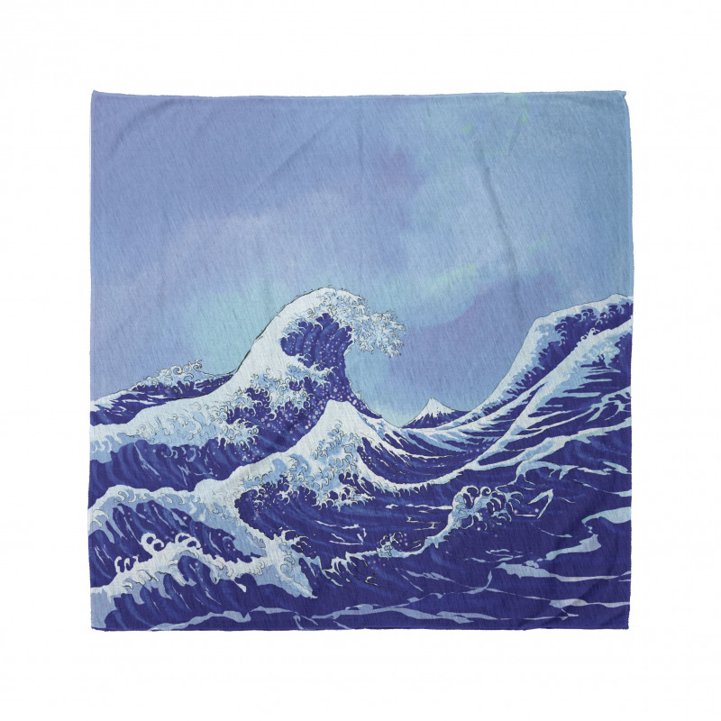 Big Tsunami Ocean Nature Bandana