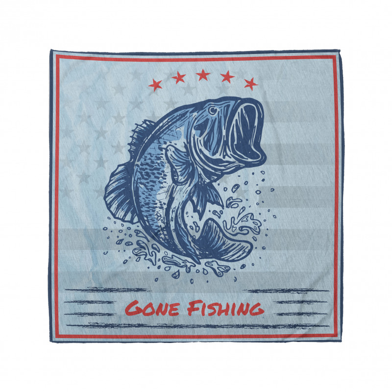 Vintage Trout Fish Bandana