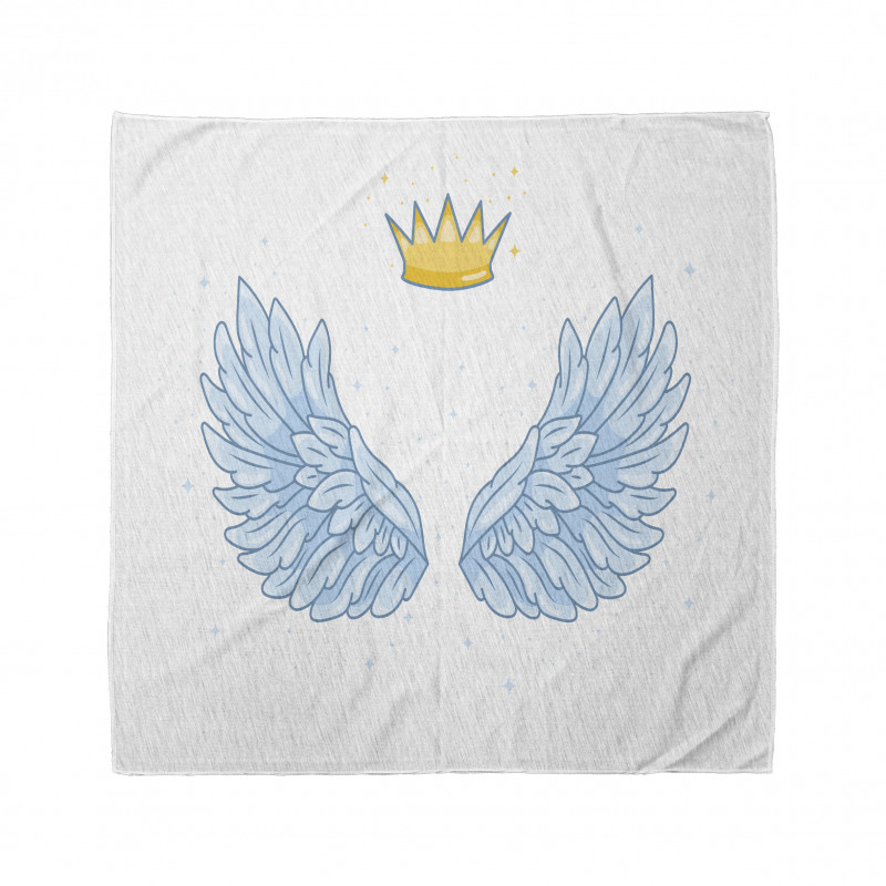 Angel Wings and Crown Above Bandana