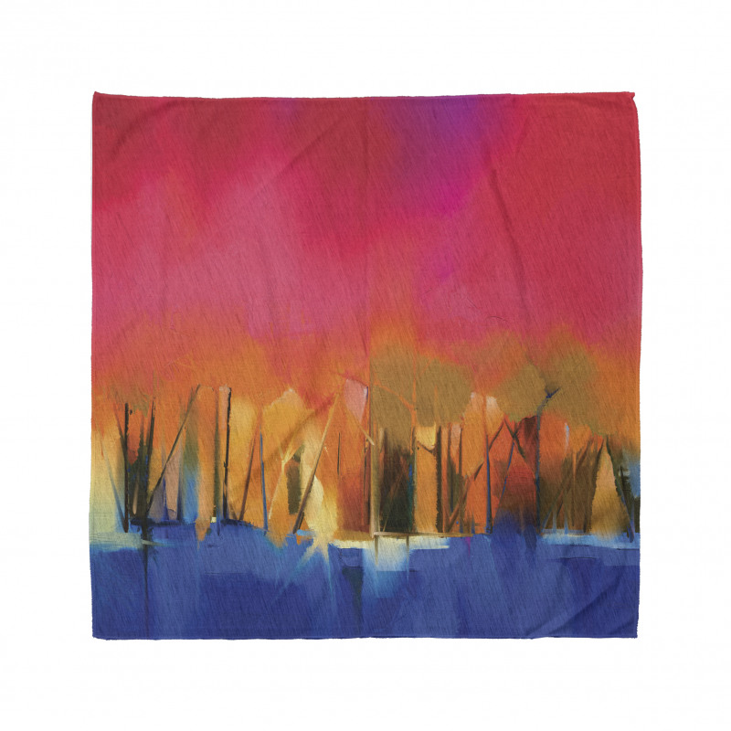 Vivid Abstract Scene Bandana