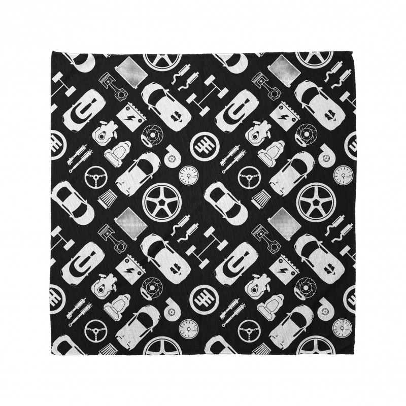 Car Service Themed Bandana