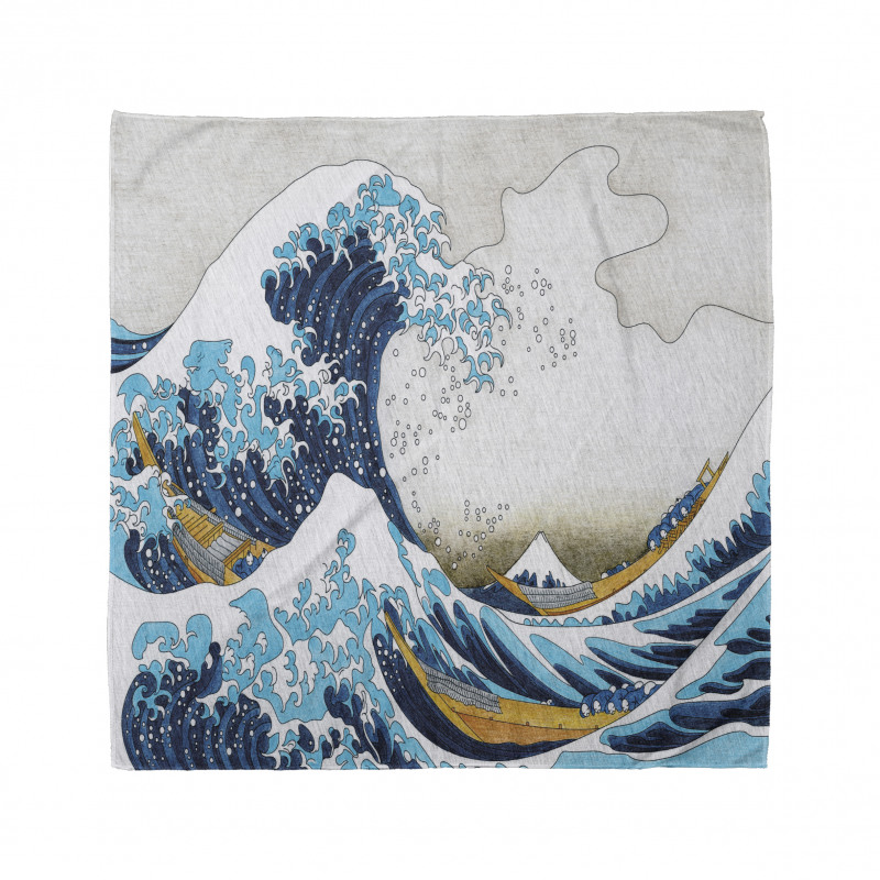 Oceanic Wave of Kanagawa Bandana