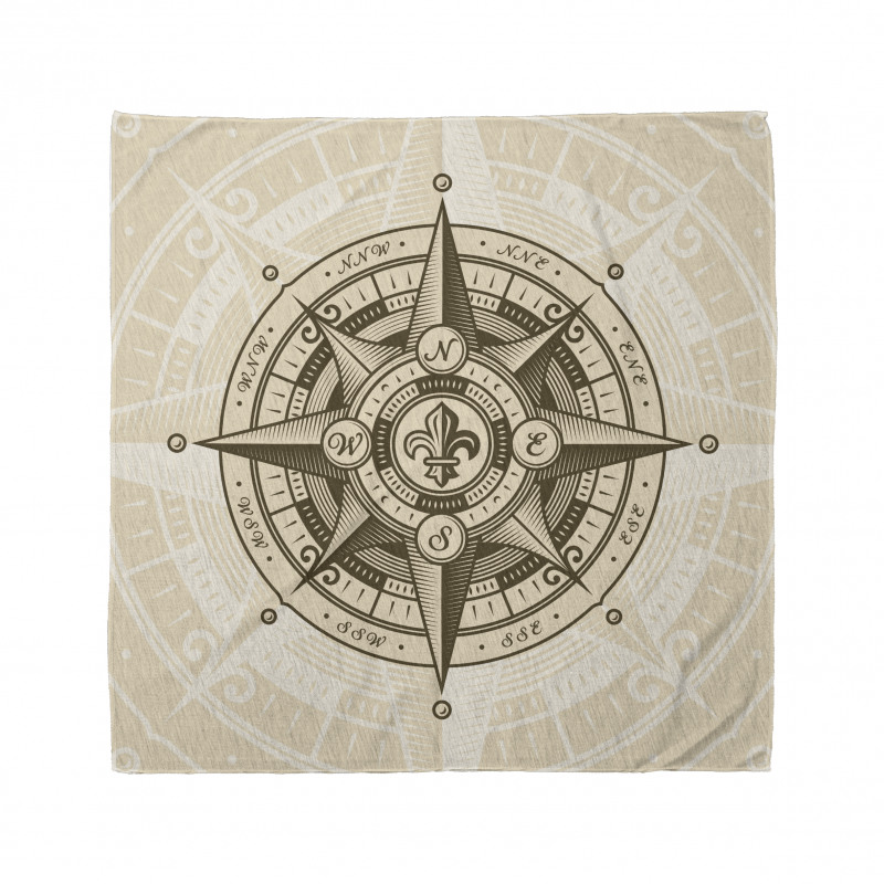 Vintage Nautical Windrose Bandana