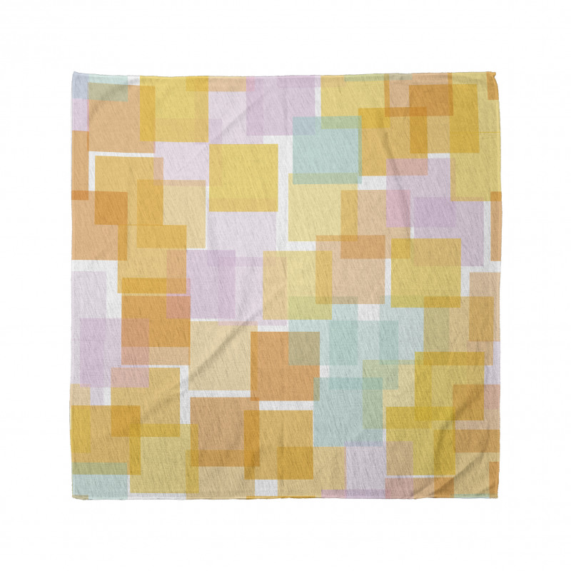 Geometric Random Squares Bandana