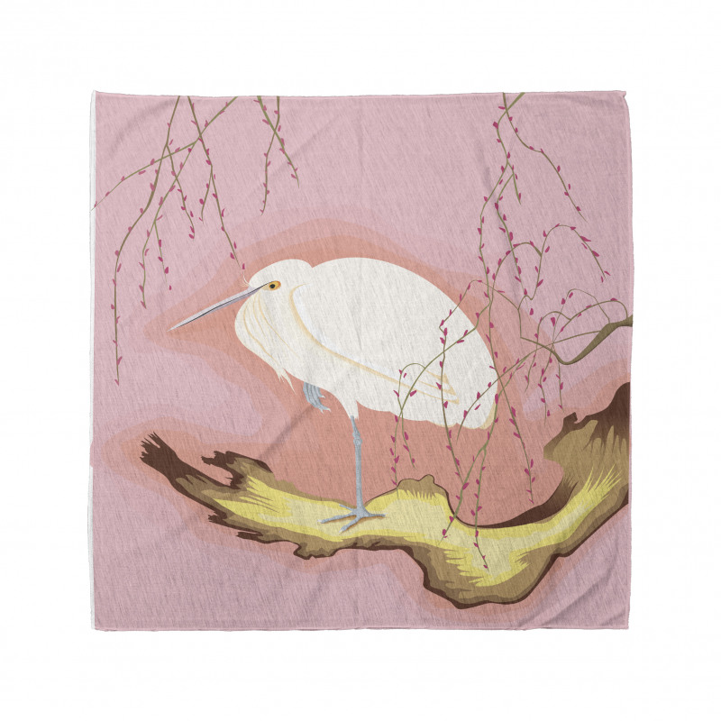 Japanese Art Bird Bandana