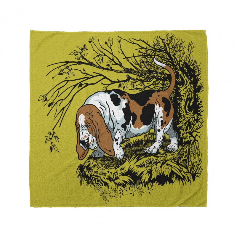 Hunting Dog Woods Bandana