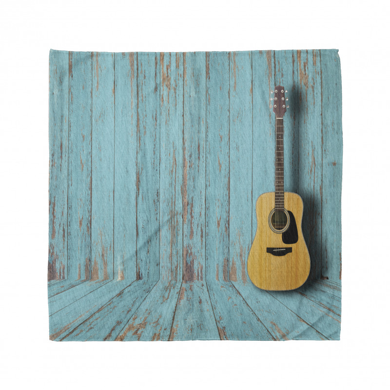 Guitar and Vintage Wall Bandana