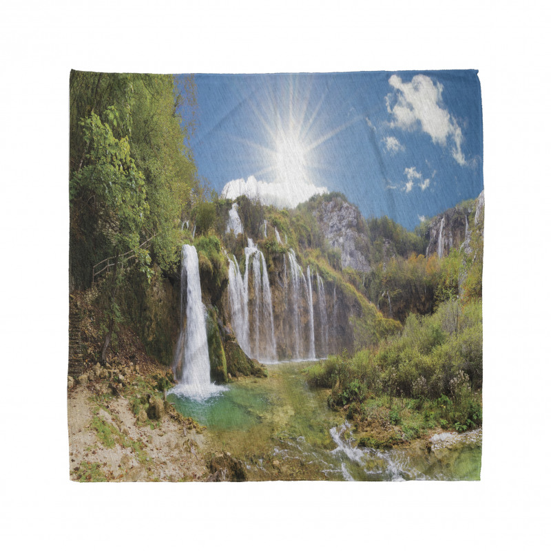 Magnificent Waterfalls Day Bandana