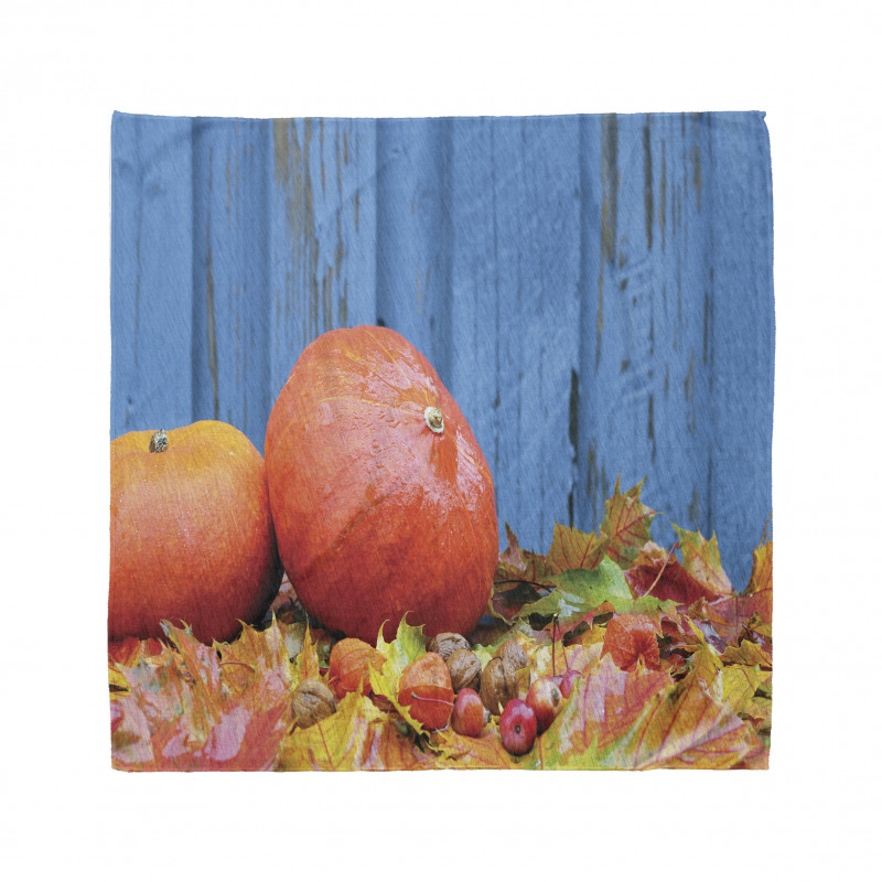 Fruit and Fall Leaf Bandana