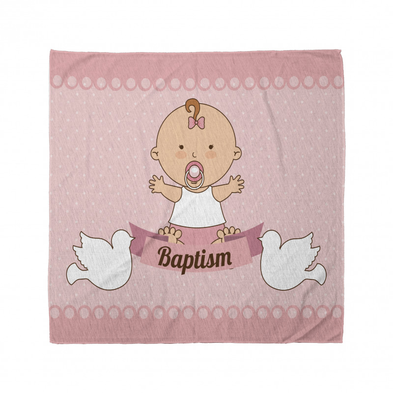 Baby with a Message Cartoon Bandana