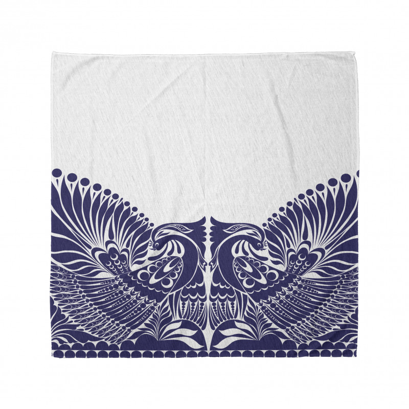 Polish Flourish Bird Print Bandana