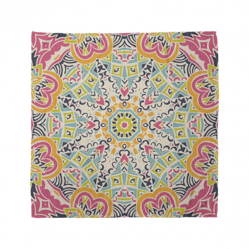 Colorful Chaotic Motif Bandana