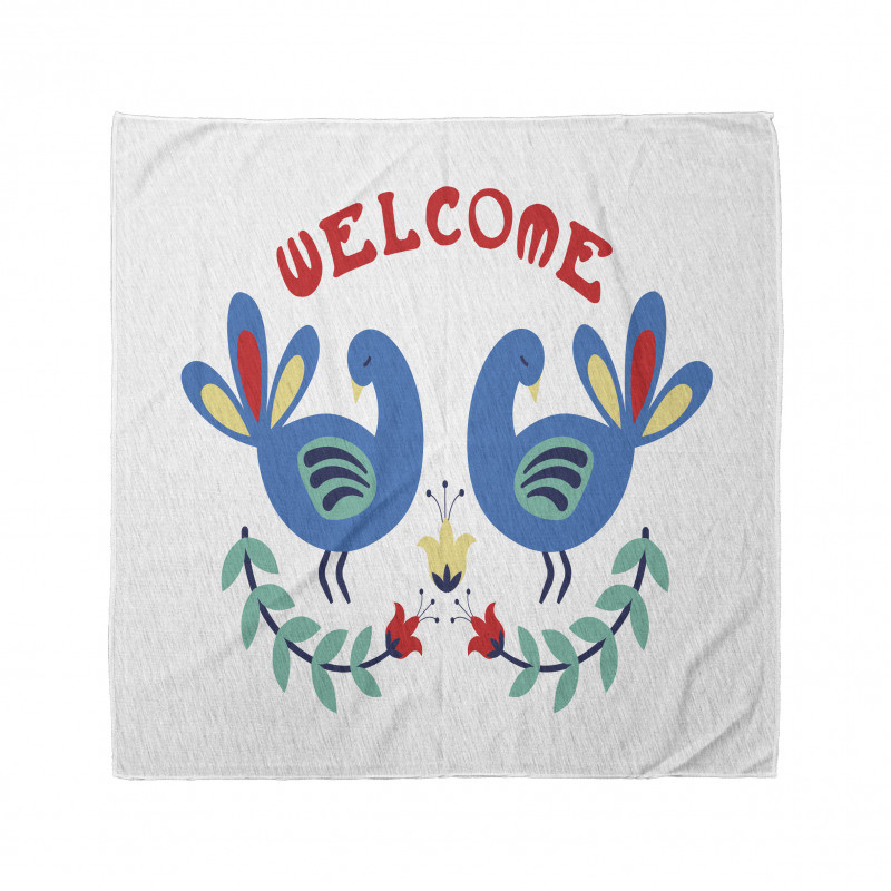 Ornamental Welcome Bandana