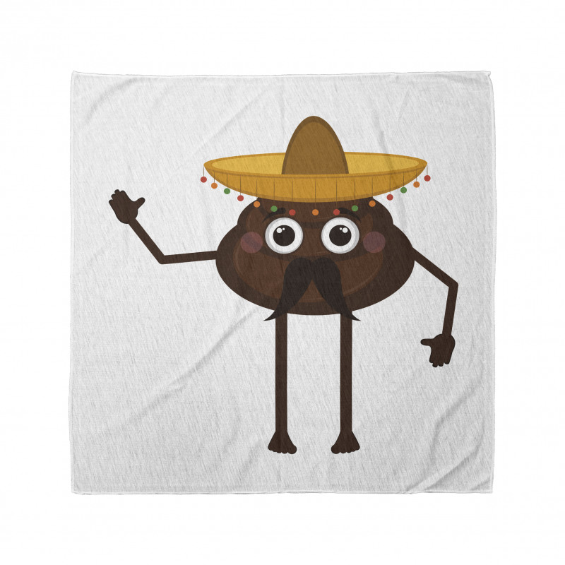 A Funny Mexican Turd Bandana