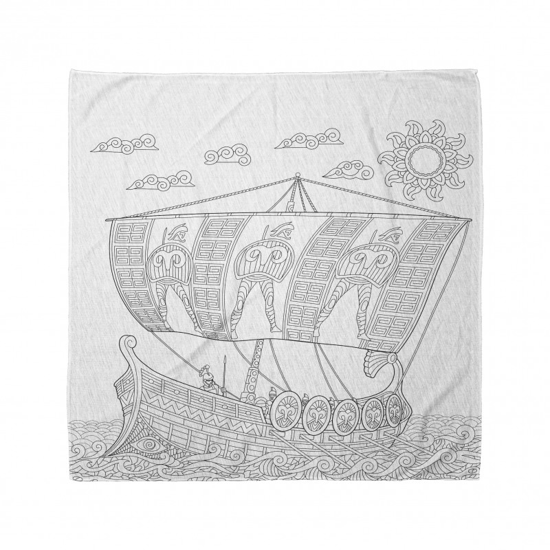 Uncolored Galley Bandana