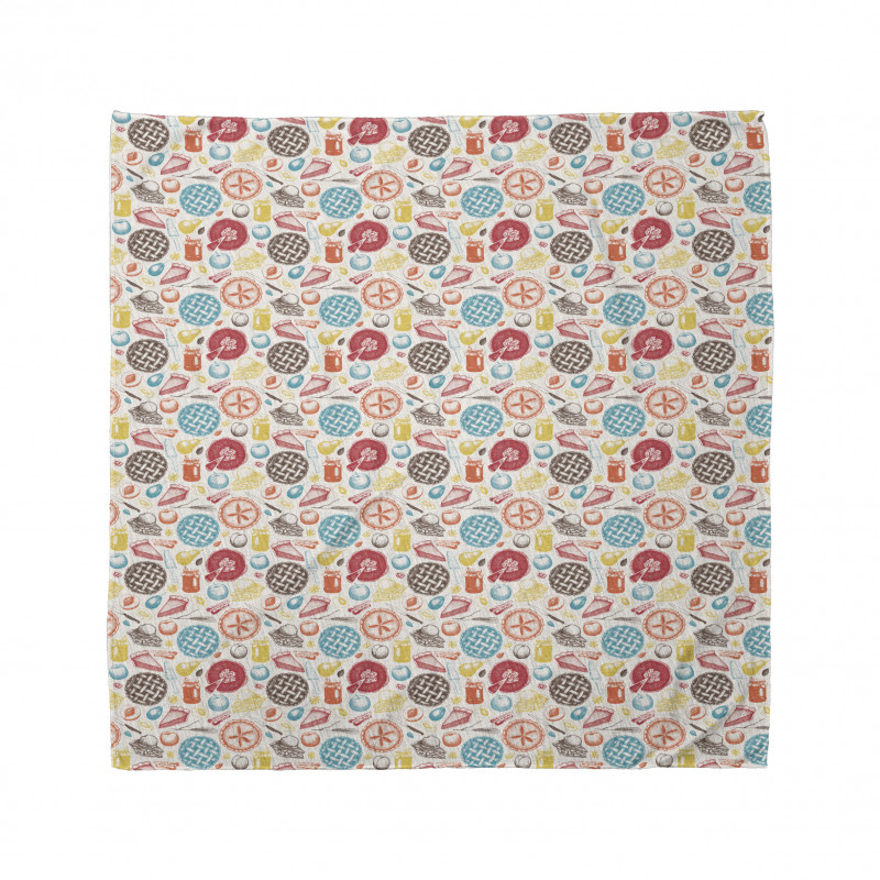 Bakery and Kitchen Items Bandana